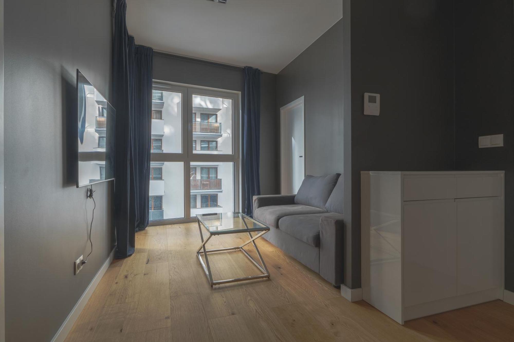 Apartment Wola Tower - 2-room And Free Parking Warschau